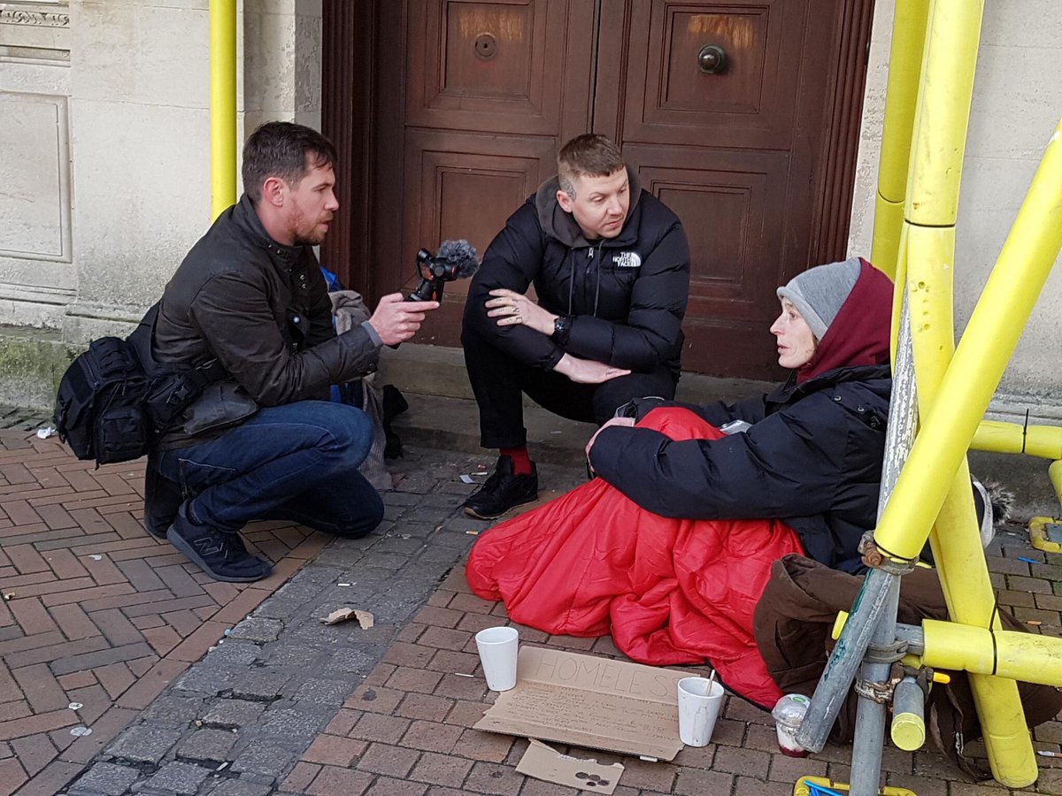 Rachael_Swindon's tweet image. Bournemouth Council spent £3,500 to put bars on benches. Three and a half grand to try and stop homeless people sleeping on them.

Today, @professorgreen went and removed the bars. It would be a real shame if others did the same thing when these hideous things appear.