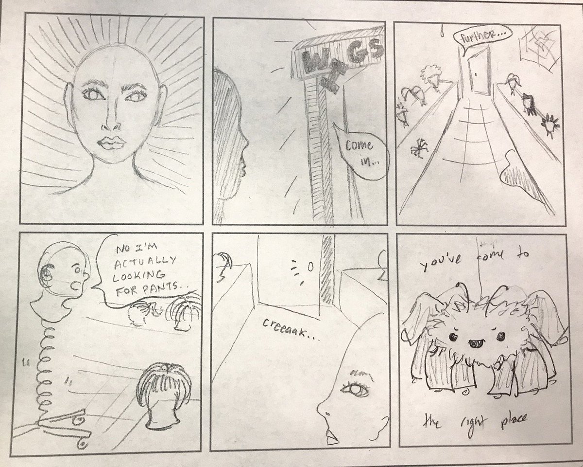nyucomics's tweet photo. First #comicjam of the semester! #comicbooks #comicart #sketch #sketches #funny #cute https://t.co/MBEKFlkcEU
