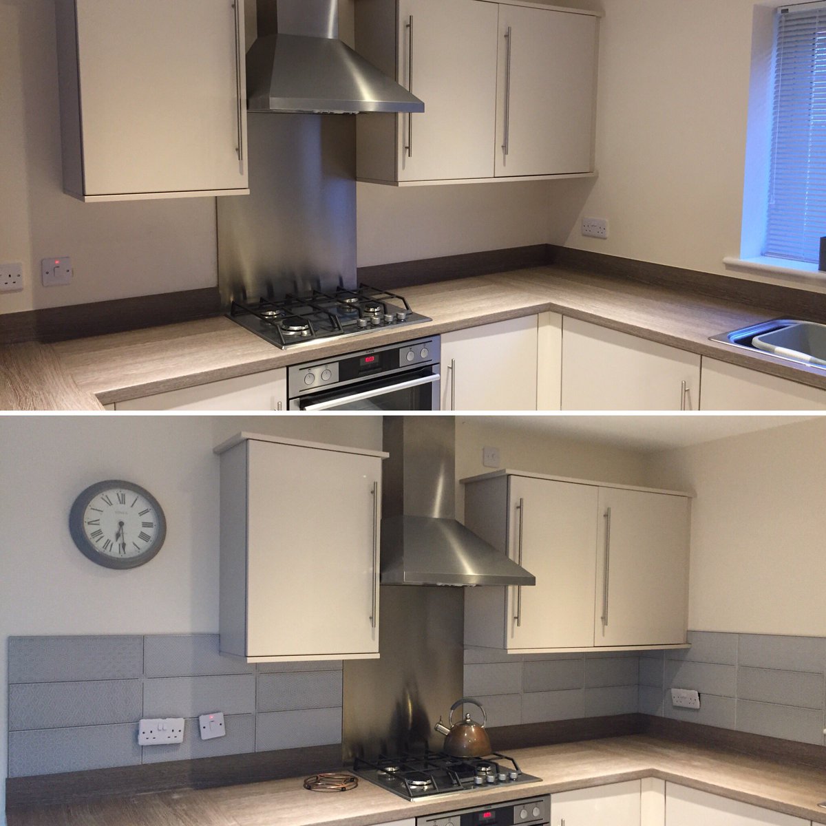 ross_tiling's tweet photo. Small 2 hour job for a customer who needed this job doing ASAP as they were repeatedly let down... its a shame some tradesmen do this to people. #keepingthefaith #tiling #kitchentiling #Rosstiling #tilingcomunity https://t.co/7l7WiU9LVc