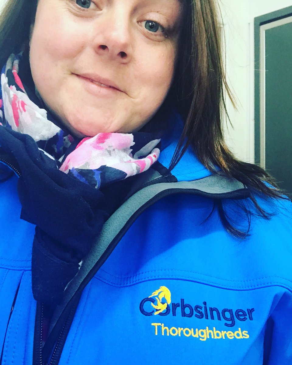 corbsinger's tweet image. New jackets have arrived just in time for our new horses run tomorrow at Lingfield 😁🏇 good luck to all involved with outer space 💙💛💙💛