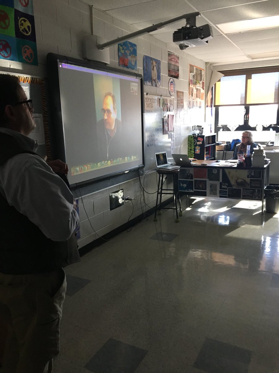 Jen Vincent (@jenvincenttech) on Twitter photo It was another amazing World Read Aloud Day in #d75learns! All #CSMStigers Skypes with an author today! <a href="/csmstigers/">CSMS Tigers</a> #wrad18 It was another amazing World Read Aloud Day in #d75learns! All #CSMStigers Skypes with an author today! <a href="/csmstigers/">CSMS Tigers</a> #wrad18