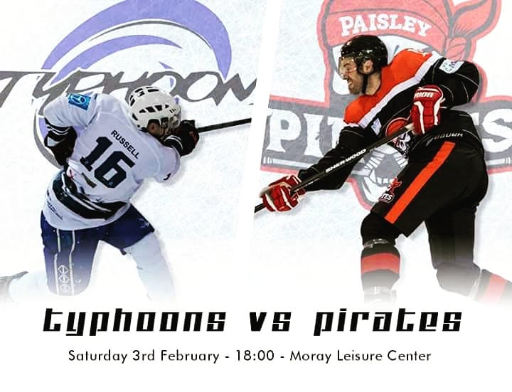 Moray_Typhoons's tweet image. The Typhoons are back in league action this weekend as they play host to the @PaisleyPirates

Doors open at 17:30 for a 18:00 start

Come on down ... you're only going to be missing Midsomer Murders. 

Surprised anyone is still alive in it

#letsgotyphoons #itsnotlikeyourbusy