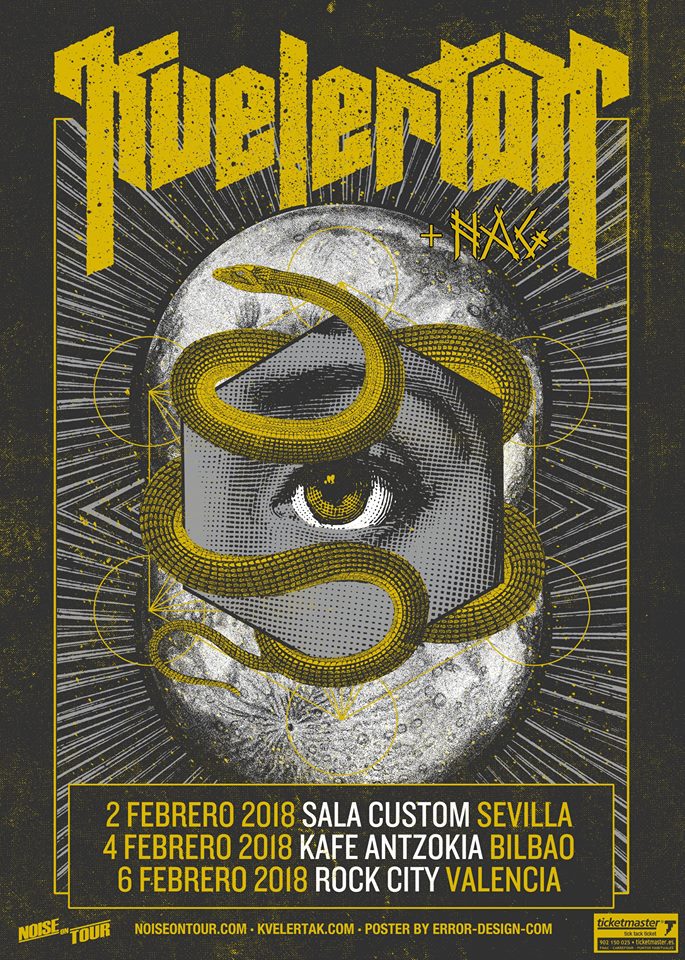 HMetalBrigade's tweet photo. Oferta musical para mañana viernes 2 de febrero con @36CF @allhailtheyeti y @theyare68 en @NazcaConciertos (Madrid) @Kvelertak y #NAG en @salacustom (Sevilla) @LetzZep y #DeafLeopard en la #SalaOpal (Castellón) y @GigatronOficial en la @SalaBoveda_Bcn (Barcelona) https://t.co/G3bW7tbOBn