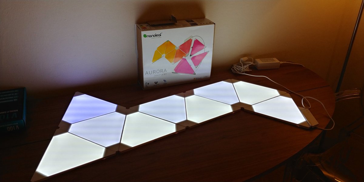 lucaviscardi's tweet image. Ve ne parlerò diffusamente nei prossimi giorni, ma vi anticipo che @nanoleaf Aurora é uno dei prodotti più stimolanti che abbia provato negli ultimi anni!!!
#gadgets #Gadget #smartlightning 
#smarthome