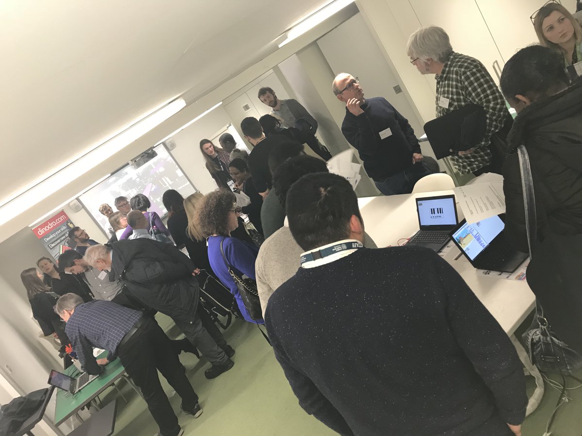 A great networking event with <a href="/STEMAmbassadors/">STEM Ambassadors</a> and library leads <a href="/claphamlib/">Clapham Library</a> showcasing how #STEMAmbassadors can deliver clubs in libraries to engage the young people! The kids had a great time with the Lego robots!