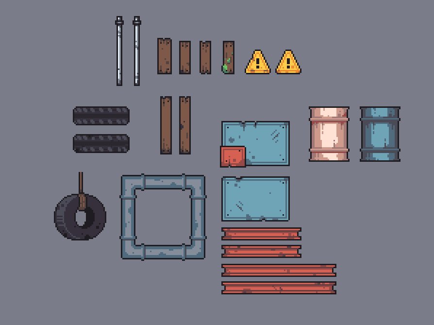 Gaziter's tweet image. Making some Junk funk~
#pixelart #gamedev #aseprite