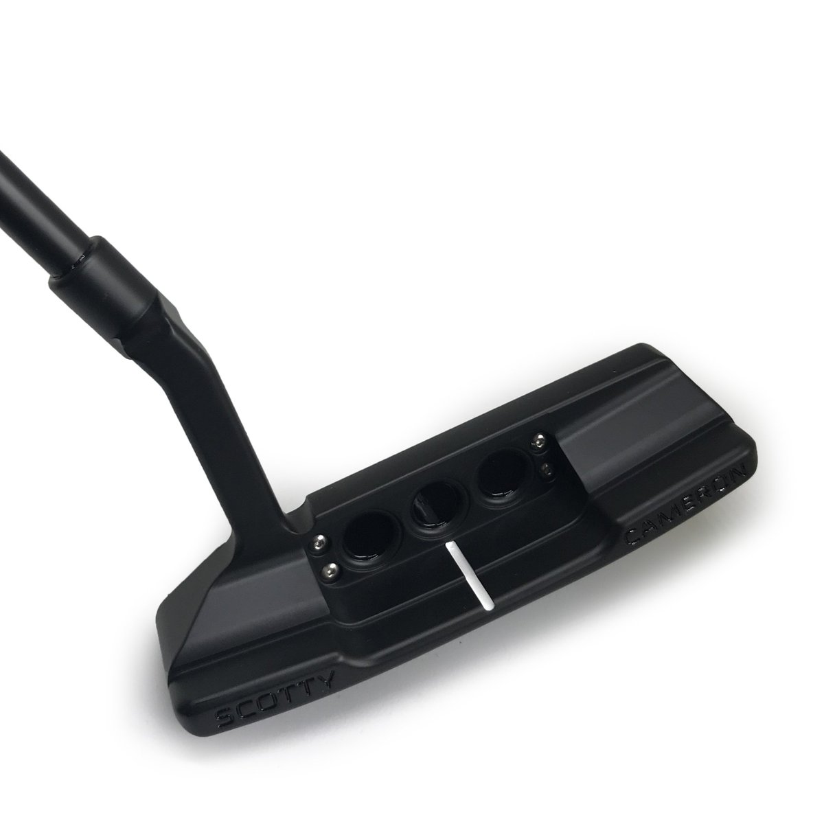 GolfCustomsUK's tweet photo. Another black Scotty with a uncoated insert and black/white infill. #Custom #Golf #Putter #Scotty #CustomPutter #CustomGolf #GolfCustoms #ScottyCameron #Newport #BlackScotty #BlackPutter #Customise #TheArtOfPutting #Putting https://t.co/cKv4E5VOEd