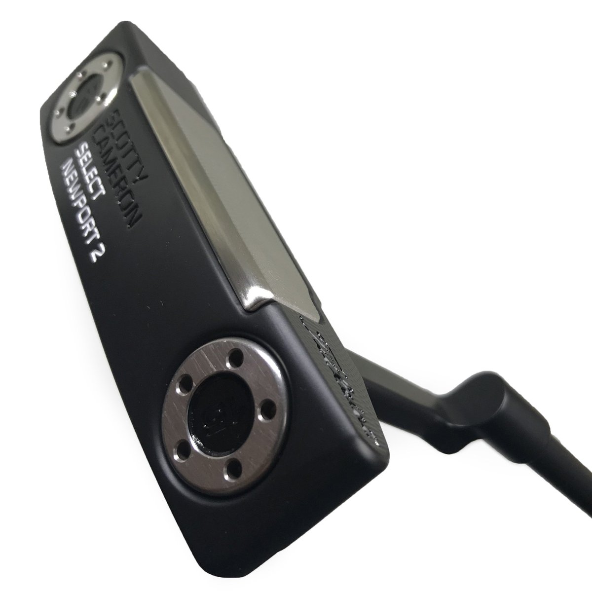 GolfCustomsUK's tweet photo. Another black Scotty with a uncoated insert and black/white infill. #Custom #Golf #Putter #Scotty #CustomPutter #CustomGolf #GolfCustoms #ScottyCameron #Newport #BlackScotty #BlackPutter #Customise #TheArtOfPutting #Putting https://t.co/cKv4E5VOEd