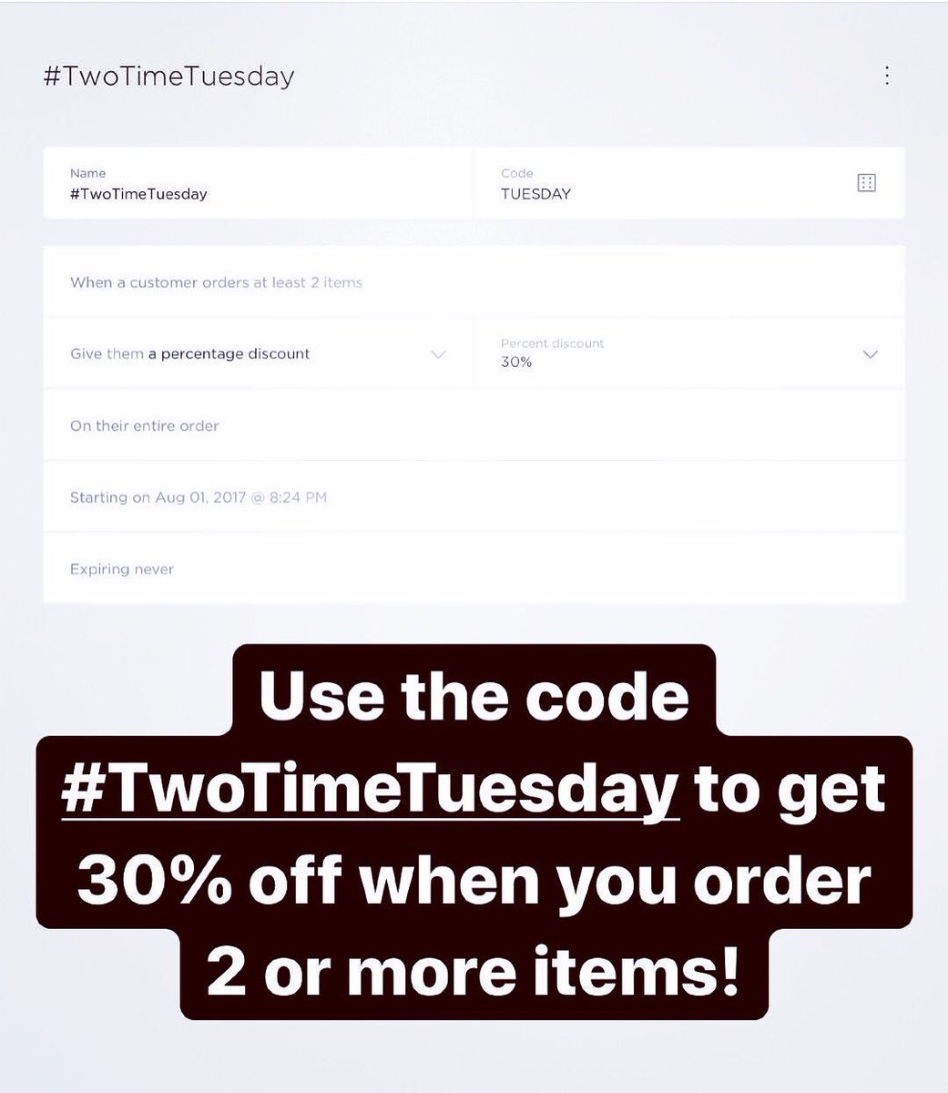 ShopHeirlooms's tweet image. Use the code #TwoTimeTuesday to get 30% off when you order 2 more more items! 

#ShopHeirlooms 🏄‍♂️
ShopHeirlooms.bigcartel.com