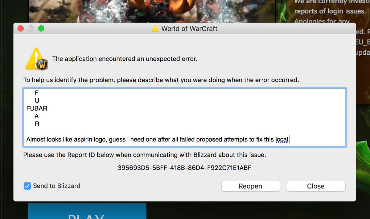 battlenet the application encountered an unexpected error battlenet the application encountered an unexpected error