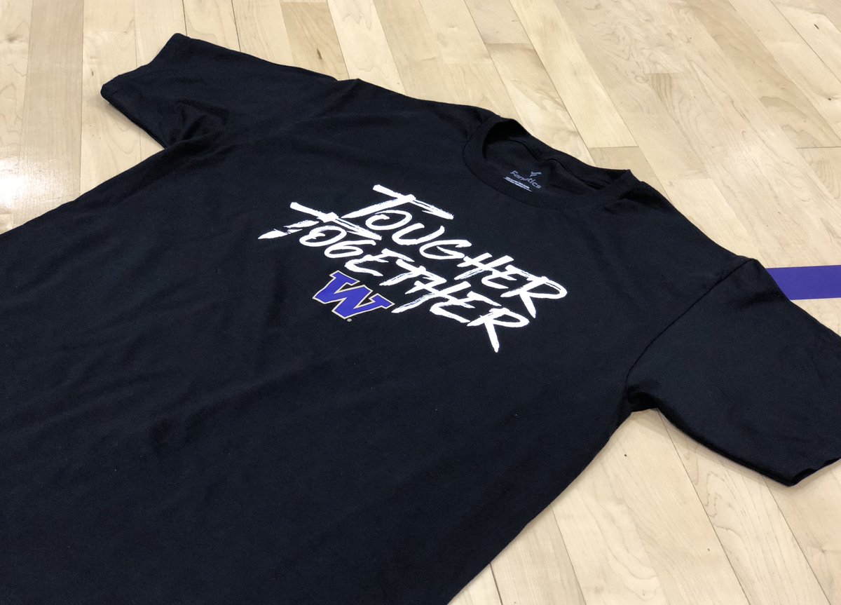UWAthletics's tweet image. We are #TougherTogether.

RT for a chance to win this t-shirt!

&amp;gt;&amp;gt; GoHuskies.com/TougherTogether