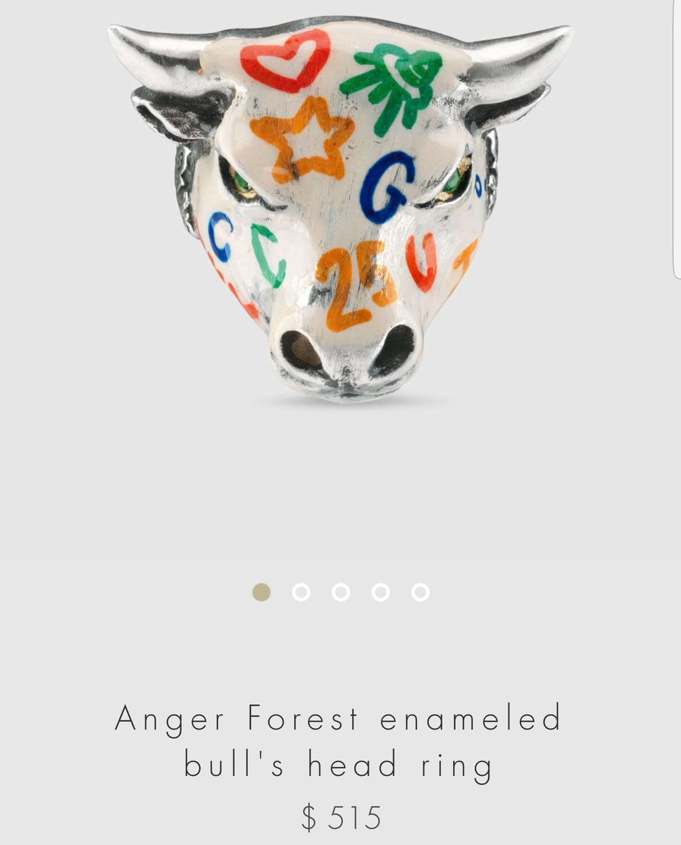 gucci bull ring