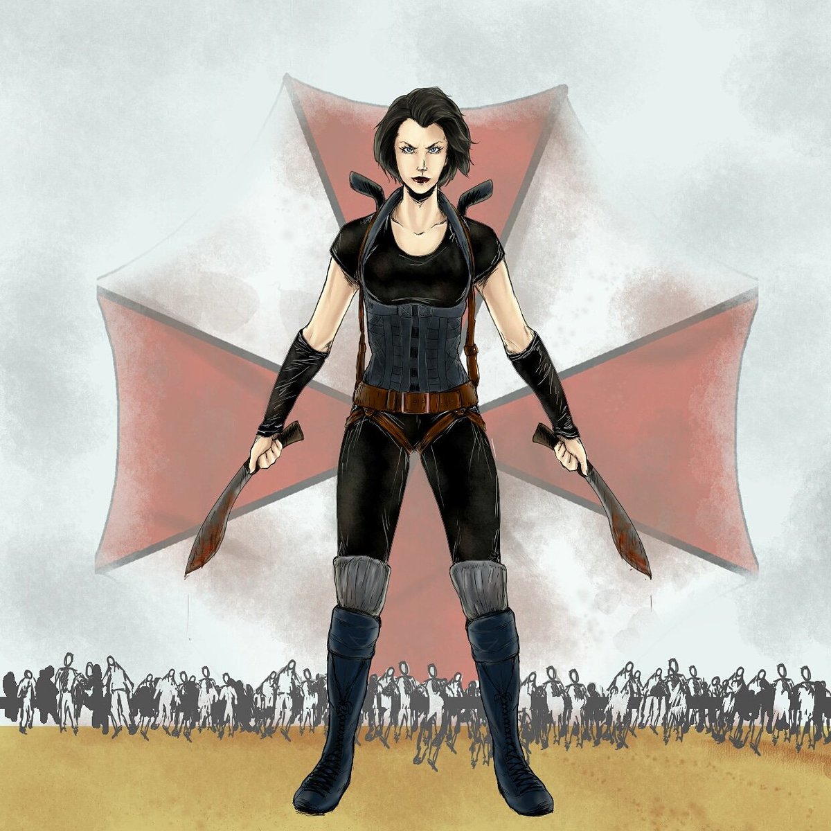 DaichuCabrera's tweet photo. #recidentevil #drawing #draw #illustration #Photoshop #umbrellacorp https://t.co/Dv3WYQXBKZ