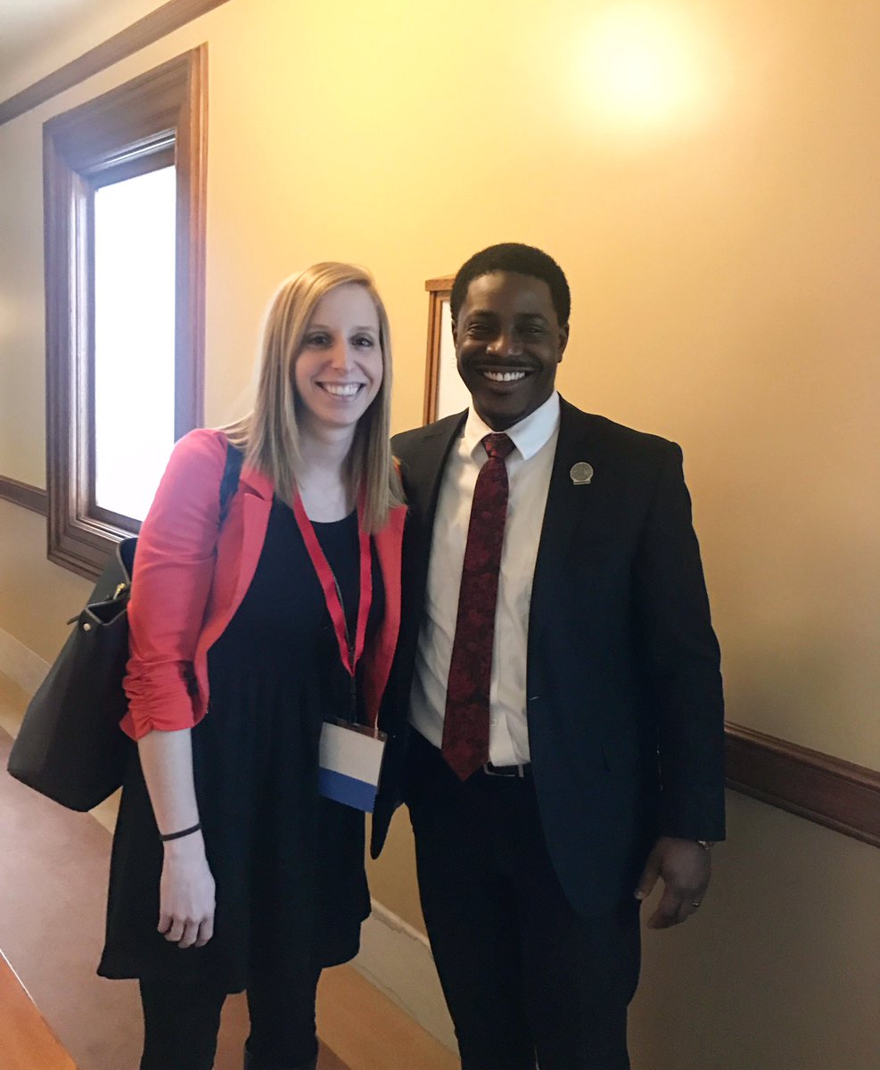 stacy_amst's tweet photo. Thank you so much for taking the time to meet with me today @DavidCrowleyWI and thank you for supporting @AHAWisconsin's lifesaving Dispatcher Assisted CPR Bill! #CPRWisconsin https://t.co/NLscpprZZZ