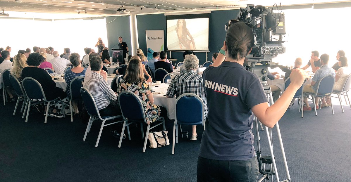 thebeclawrence's tweet photo. Thanks so much Chad Carey @chimuadventures and Carly Brown @Une_Piece for sharing your inspirational stories with us @QChiefEntrepren and @CouncilSCC today and @Chris_Titley https://t.co/kvS4owwH40