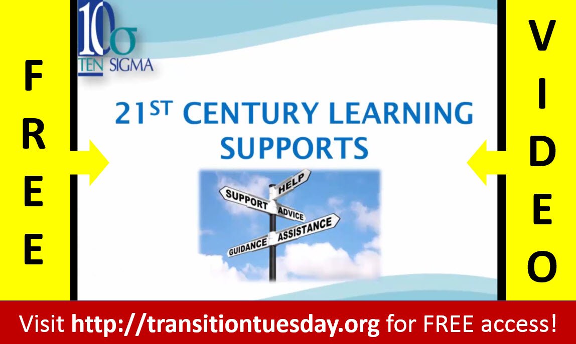 #21stCenturyLearning Supports help students master multi-dimensional abilities that will be required of them in this century. Utilizing this comprehensive support framework as a solid foundation will help support student mastery of skills @ tensigma.org/tt95 #spedchat