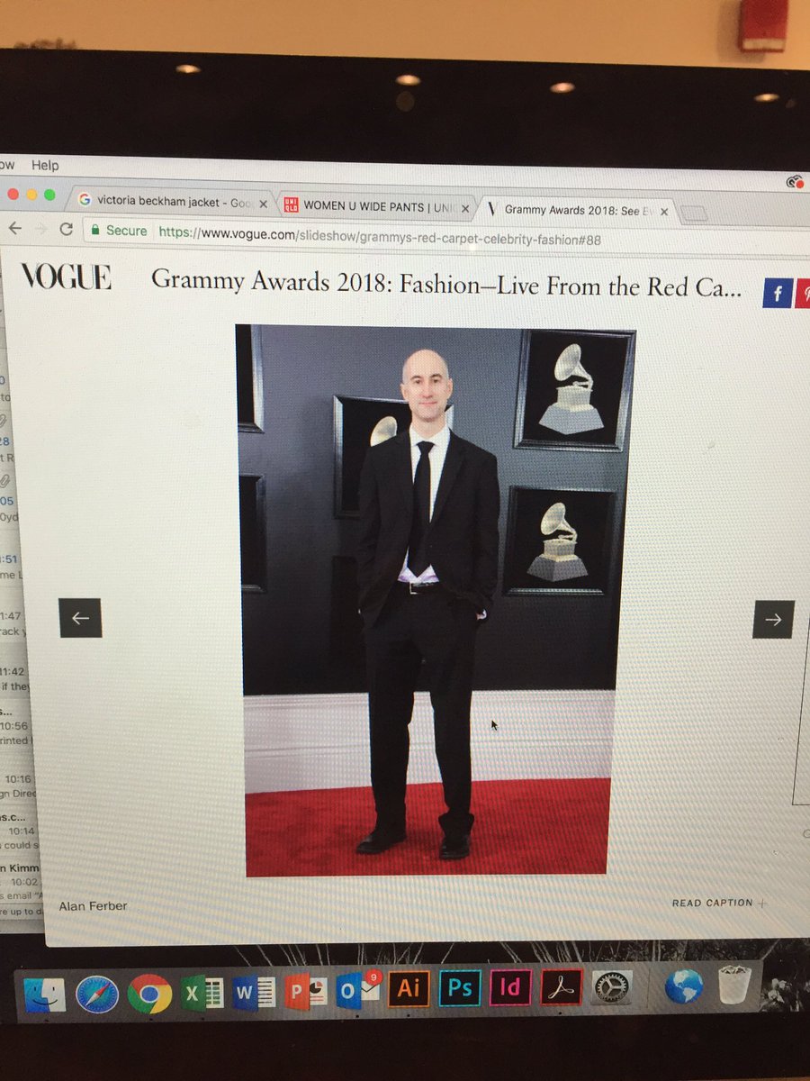 My bro just found me in the Vogue fashion issue.  Look for pigs flying outside your window any minute now.