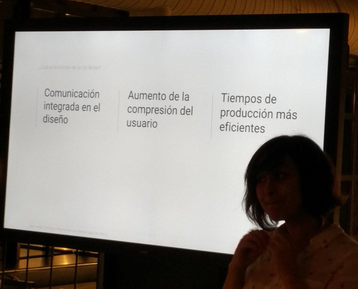 Beneficios de integrar al perfil de UX Writer en la creación de un producto digital desde el principio #LadiesthatUX35