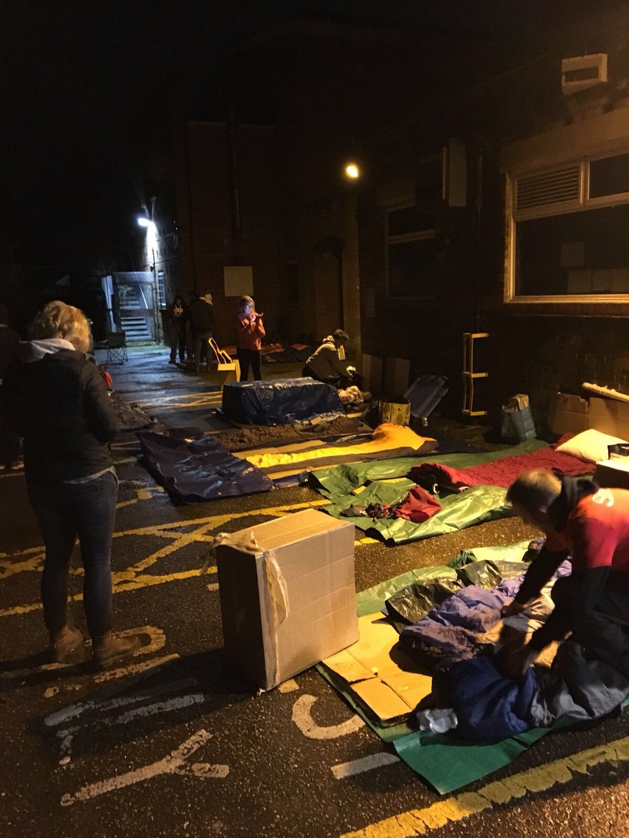 PSK_news's tweet photo. Thanks to the hardy souls who slept out in the open on Saturday evening at the @PSK_news premises to raise a lot of money for @Shelter. It certainly makes you appreciate some of the hardships our clients face. Well done to all involved. https://t.co/GO1eIM4tvo