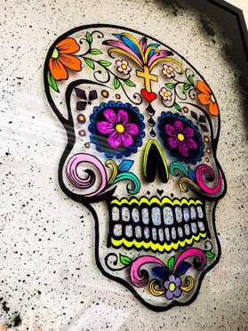 This painting was stolen this afternoon from <a href="/TheNqGallery/">Be Your Gallery</a> @Afflecksfox by 2 men One in a black bubble hooded coat blk jeans &amp; white trainers &amp; the other in a grey hooded coat &amp; dark grey jeans grey trainers at 15:15 today. They left from the church street entrance of Afflecks