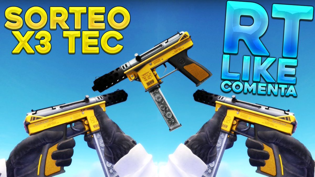 JonPsykez's tweet image. 🤪SORTEO X3 TEC9 FUEL INJECTOR🤪

🔄RT! 
❤️LIKE y COMENTA en este VÍDEO! youtu.be/T1G5JzwSZxk

¡Suerte!