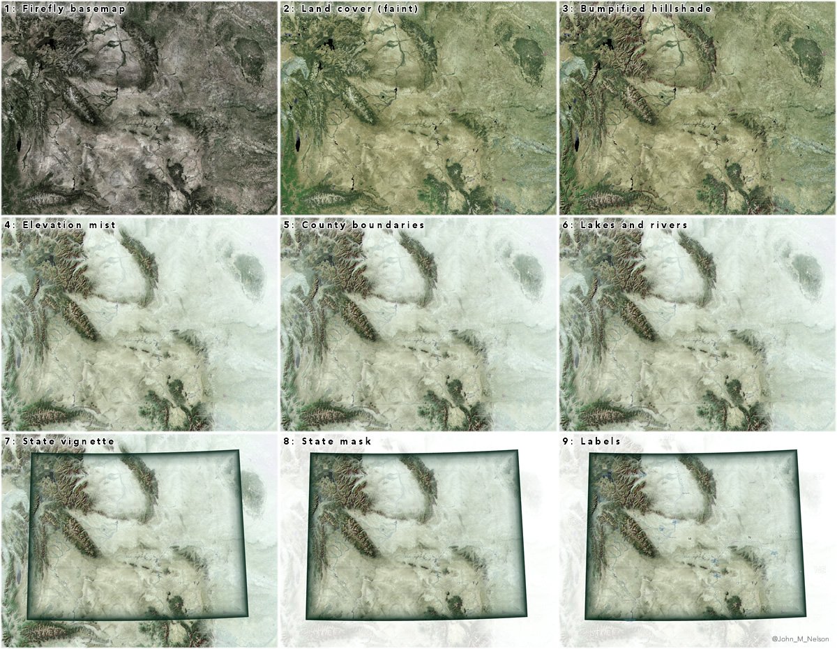 How to make this map of Wyoming for some reason. blogs.esri.com/esri/arcgis/20…