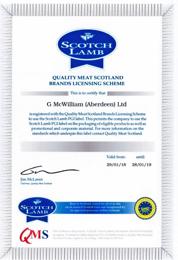 TheGMcWilliam's tweet image. Accreditation sorted for another busy year ahead @Scotch_Butchers @qmscotland
#LocalButcher #ScotchMeat #WhereQualityMeatsService