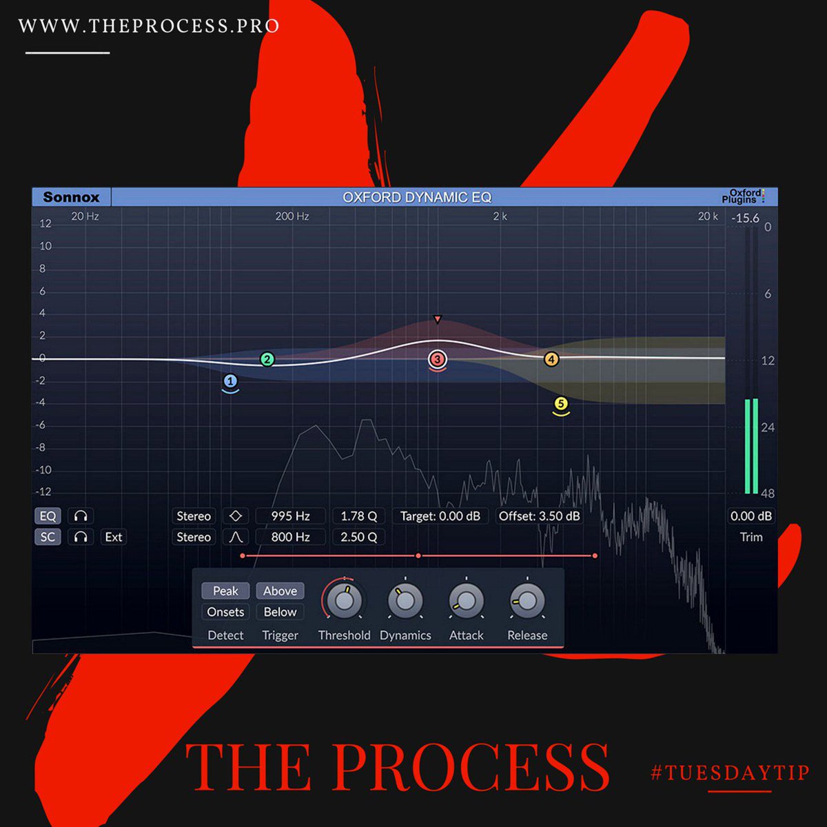TheProcessPro's tweet image. #TheProcess Tip: order matters- the order in which you apply eq to your track matters e.g eqing before a compressor or after. #TuesdayTips SignUp for Monthly Tips &amp;amp; Tricks trust.theprocess.pro/Sub #MusicProduction