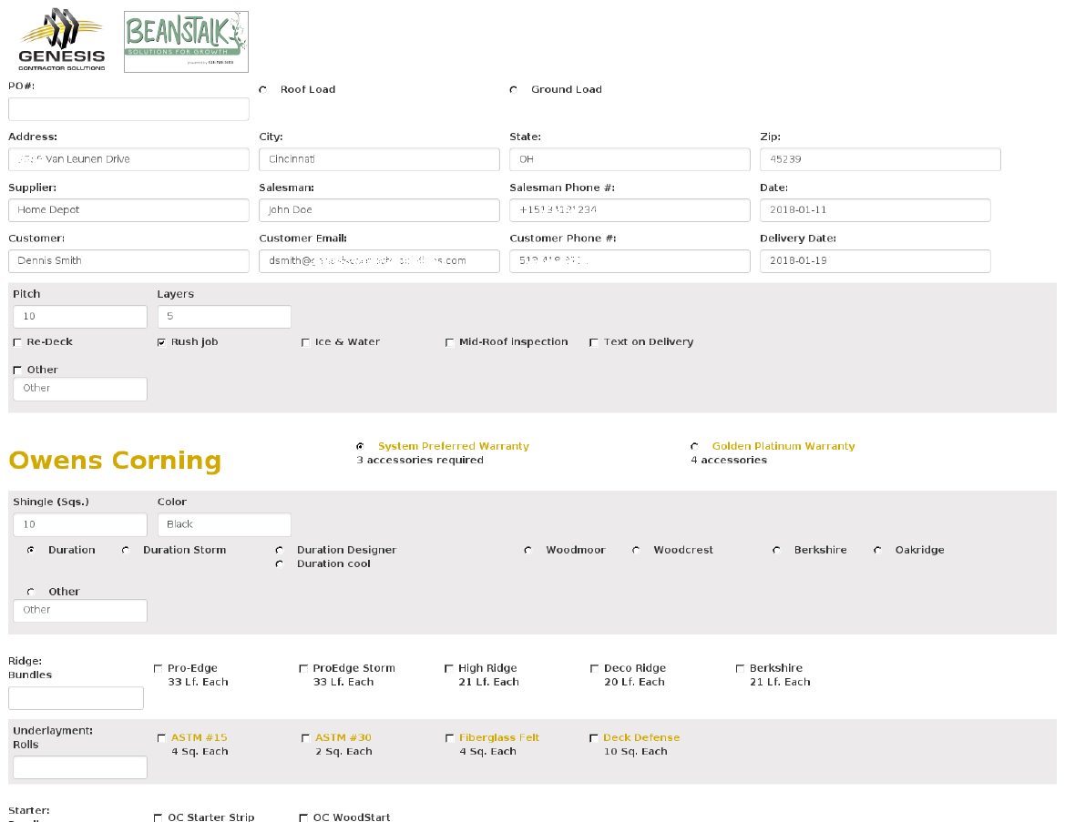 BeanstalkGrowth's tweet image. #RoofingCRM ~ # BeanstalkRoofingCRM &amp;gt; Materials Ordering and Tracking &amp;lt;
No more supplier invoices or missed communication when you order Materials through Beanstalk.

genesiscontractorsolutions.com/beanstalk-crm-…