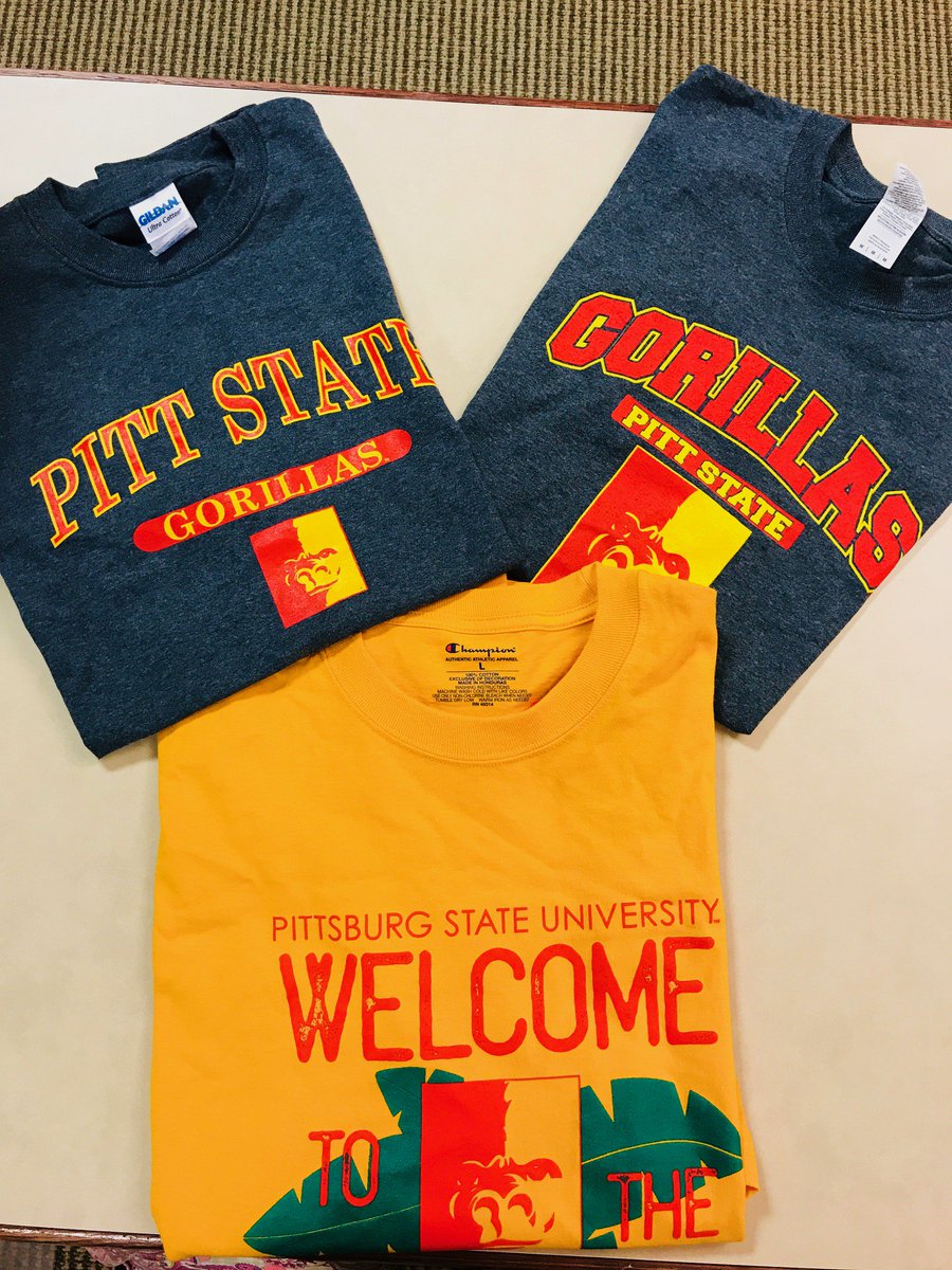 Trivia Tuesday: He's the announcer for Pitt State basketball. Who is he? First three students to find his office on campus receive a #GorillaGear t-shirt! You have until 4pm today.