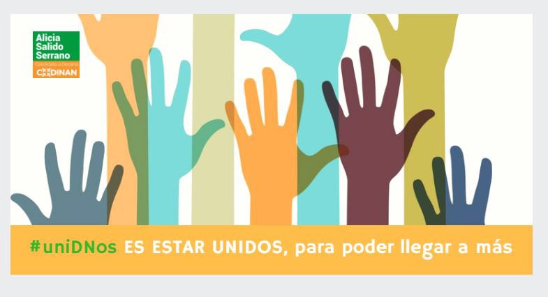 uniDNos2018's tweet photo. #RECLICAR, #nuevas caras, #nuevas #ideas, es bueno para todos los #DietistasNutricionistas de #Andalucía
Tienes que votar por el  #CAMBIO otros #colegios ya lo han hecho 
Para poder estar #UNIDOS 
#VOTA #uniDNos https://t.co/oWQuudUwDE
