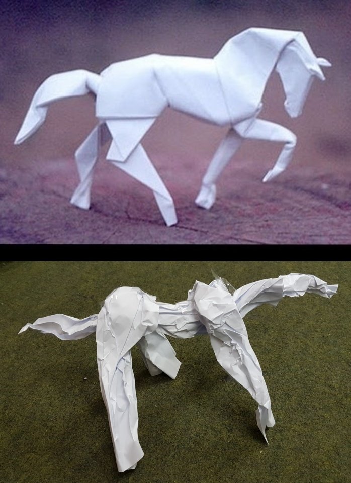 eliistender10's tweet photo. I'm really starting to get the knack of this origami stuff https://t.co/rNOSCJV8SD