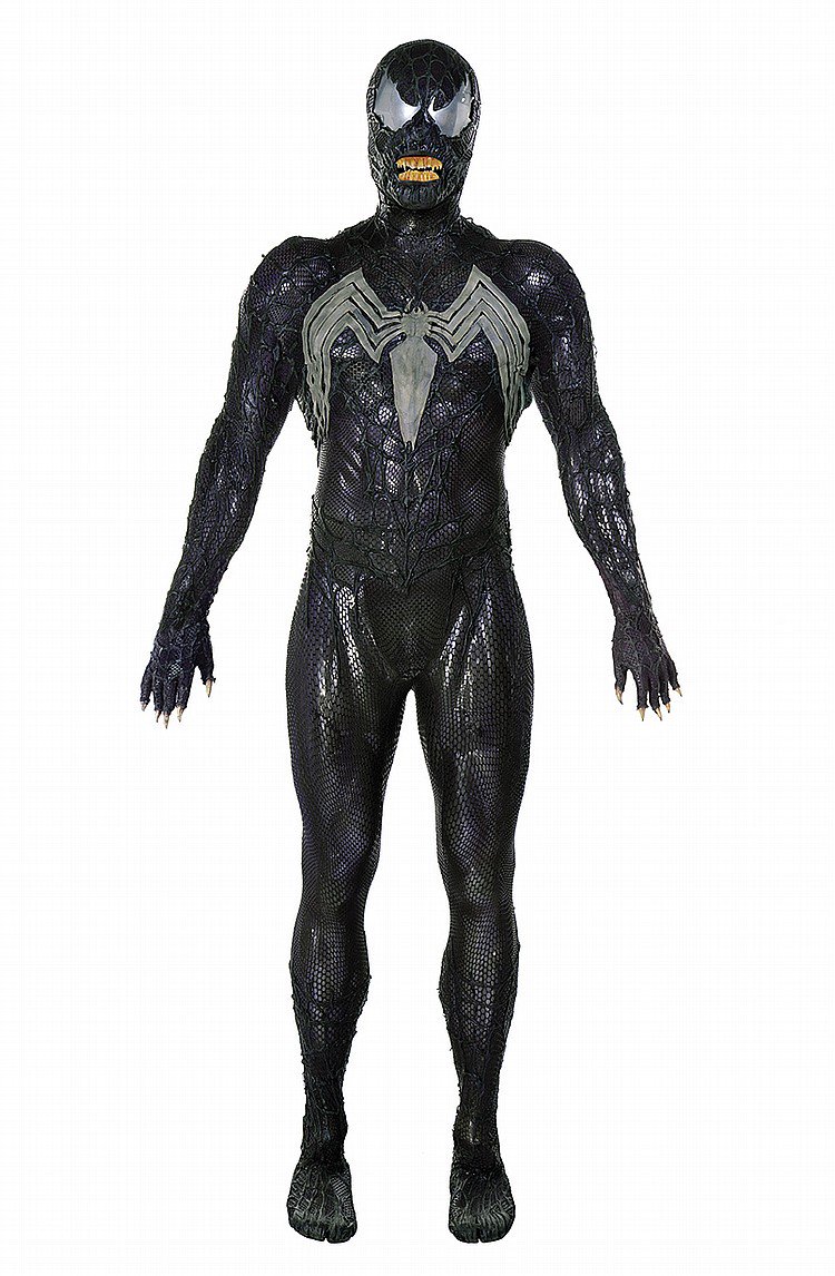 Here's a look at the Venom suit that was worn for Spider-Man 3.