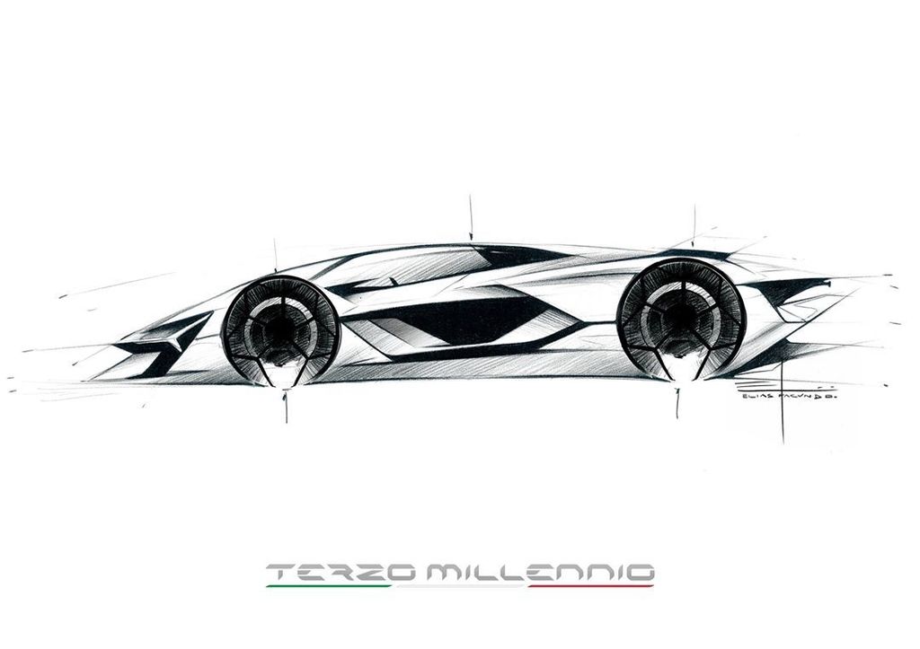 Car Waffle on X: New #Lamborghini Terzo Millennio looks