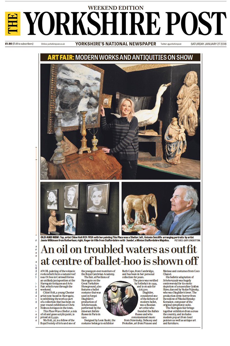 jamieart3's tweet photo. My portraits are in’t Yorkshire post tha knows! 😊 @yorkshirepost @SutcliffeGall https://t.co/AfX0x0bl4k