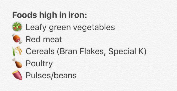 Iron is an extremely important nutrient that aids in the delivery of oxygen to the rest of your body - however those who take part in high-volume training programmes (especially females!!) are prone to deficiencies 📉 See below for some good, nutritional sources of iron: