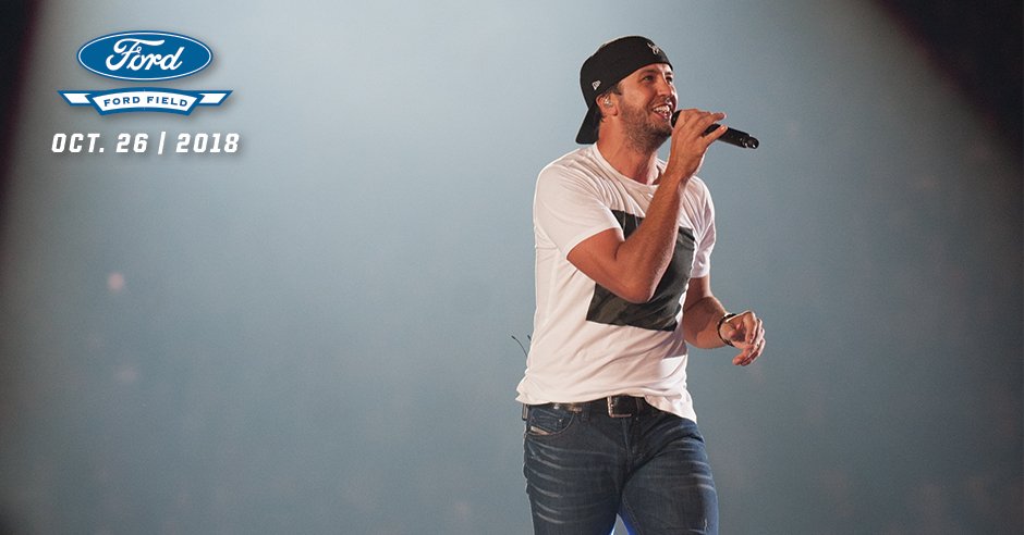 fordfield's tweet photo. 🚨 Big 📰: @LukeBryanOnline is returning to Detroit on Friday, October 26 for his #WhatMakesYouCountryTour! 🚨 

Sign up for pre-sale 🎟️ opportunities at https://t.co/QTLBV6rnPN https://t.co/A6SF5x1WJA