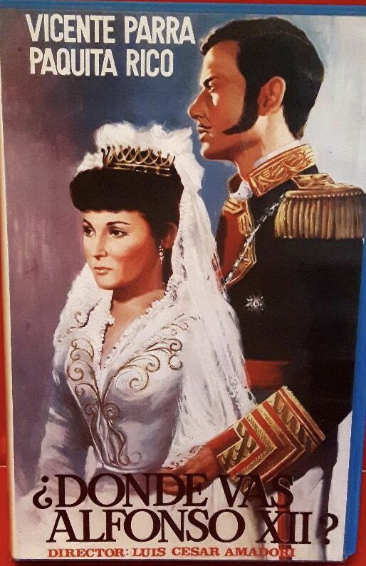 ¿Dónde vas, Alfonso XII? Además de ser una canción, también es una película. Os invito a que la veaís y disfrutéis con el gran actor Vicente Parra 😄