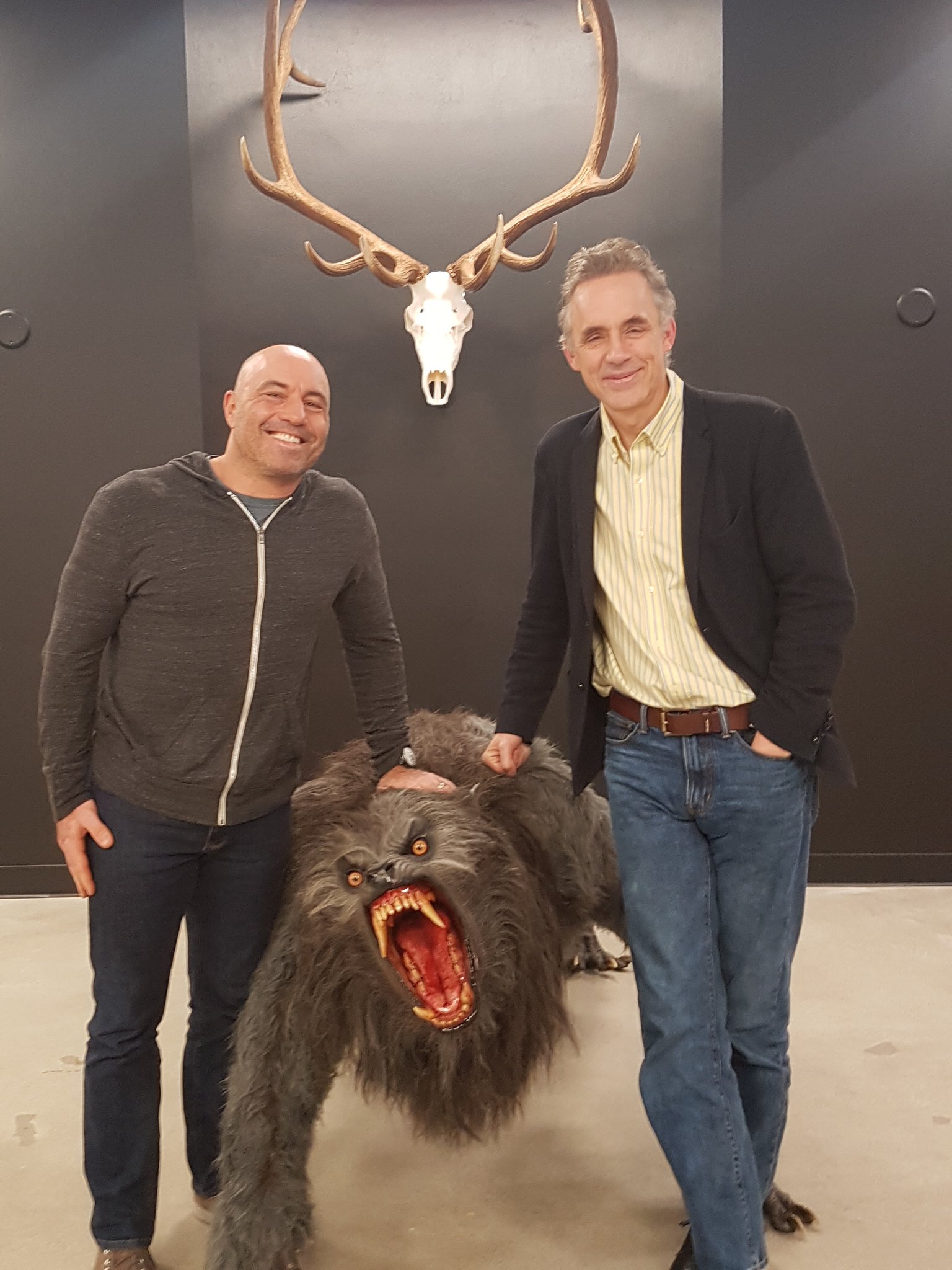 Jordan B Peterson on Twitter "Being monstrous with Joe Rogan earlier