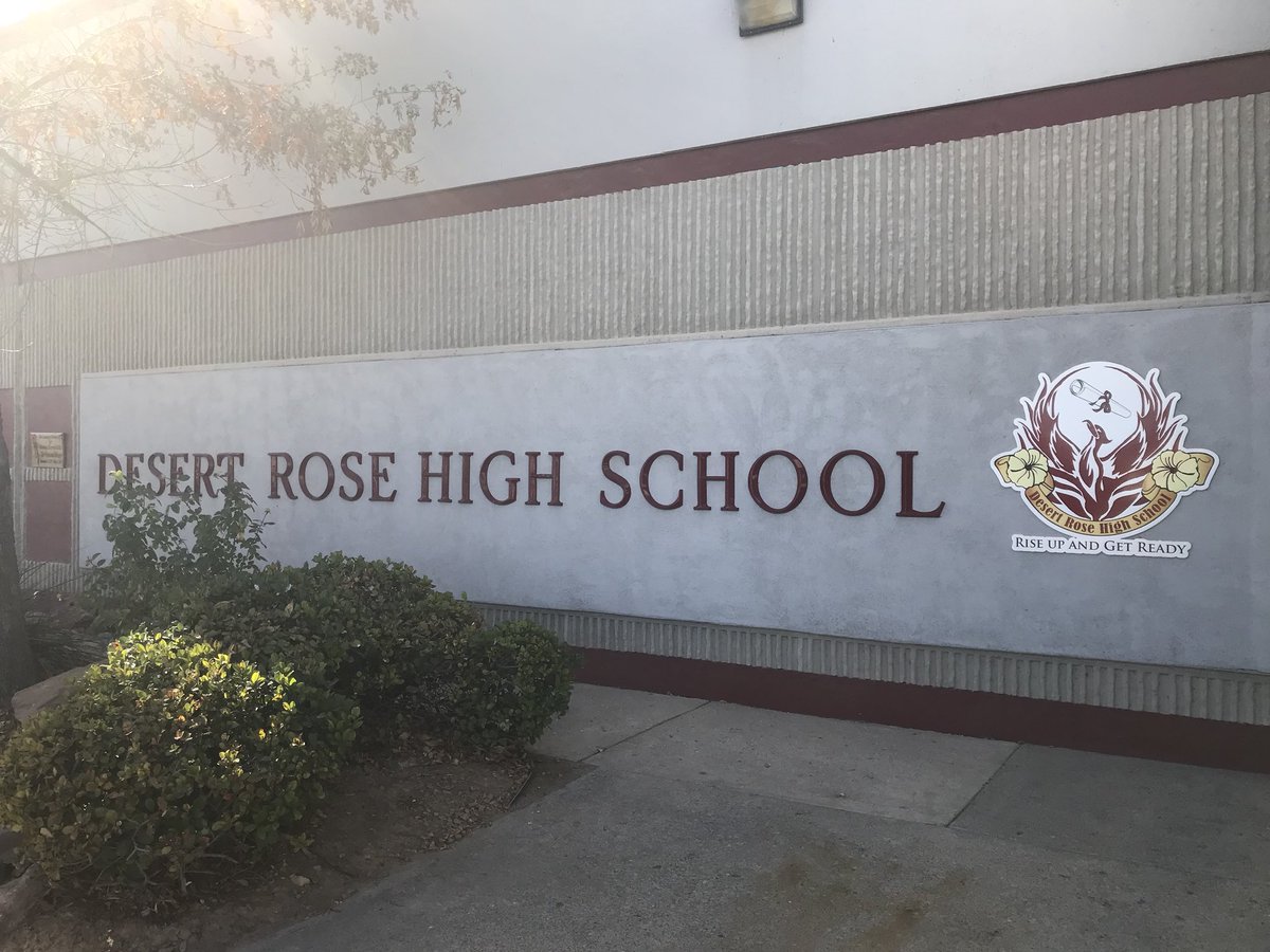 Silberkraus's tweet photo. A good turnout at today’s open house at #DesertRoseTechCenter high school. Glad to see @Anderson4nv, #DerekArmstrong, @CTEinCCSD and @Gardner4Nevada here. These programs are vital to our kids future. I know shop was what engaged me in school. https://t.co/UbybLwbbyq