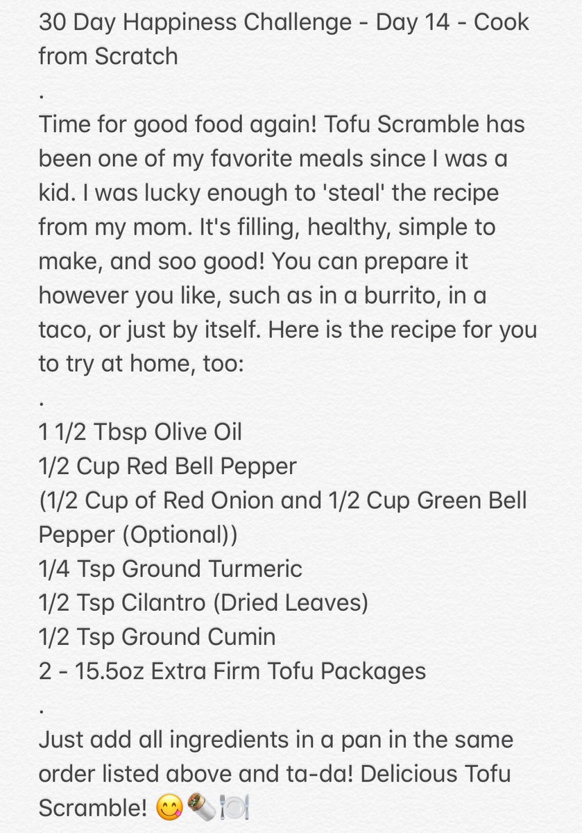 my_body_for_me's tweet photo. New healthy meal recipe, anyone? 😋🌯🍽
#MyBodyForMe #30DayHappinessChallenge #CookFromScratch #Cooking #Vegan #VeganCooking #VeganFood #VeganLiving #VeganLifestyle #Healthy #HealthyFood #HealthyCooking #HealthyLiving #Tofu #TofuScramble #Daiya #Happy #Happiness #GreatMeal https://t.co/zCr3LOHS4Z
