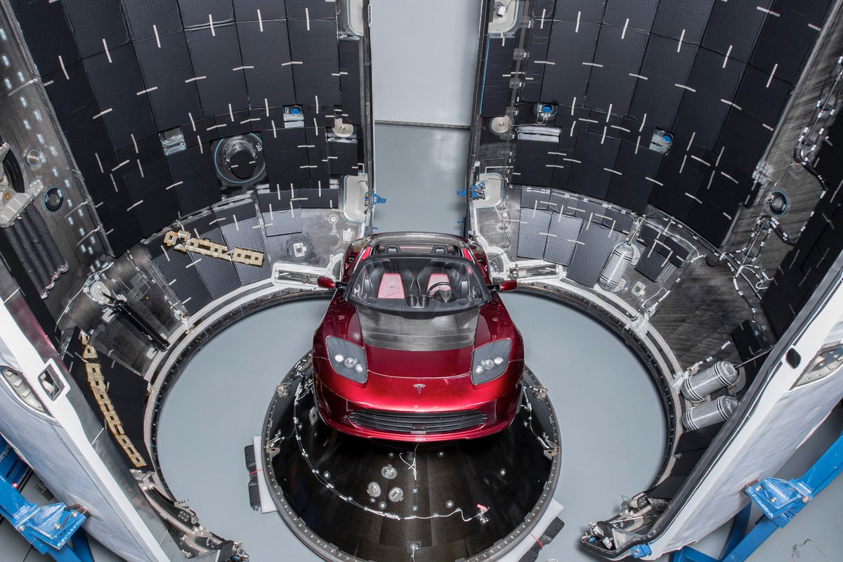 PopMech's tweet image. Elon Musk's Roadster will break the record for fastest a car has ever traveled popm.ch/mFxmgBL
