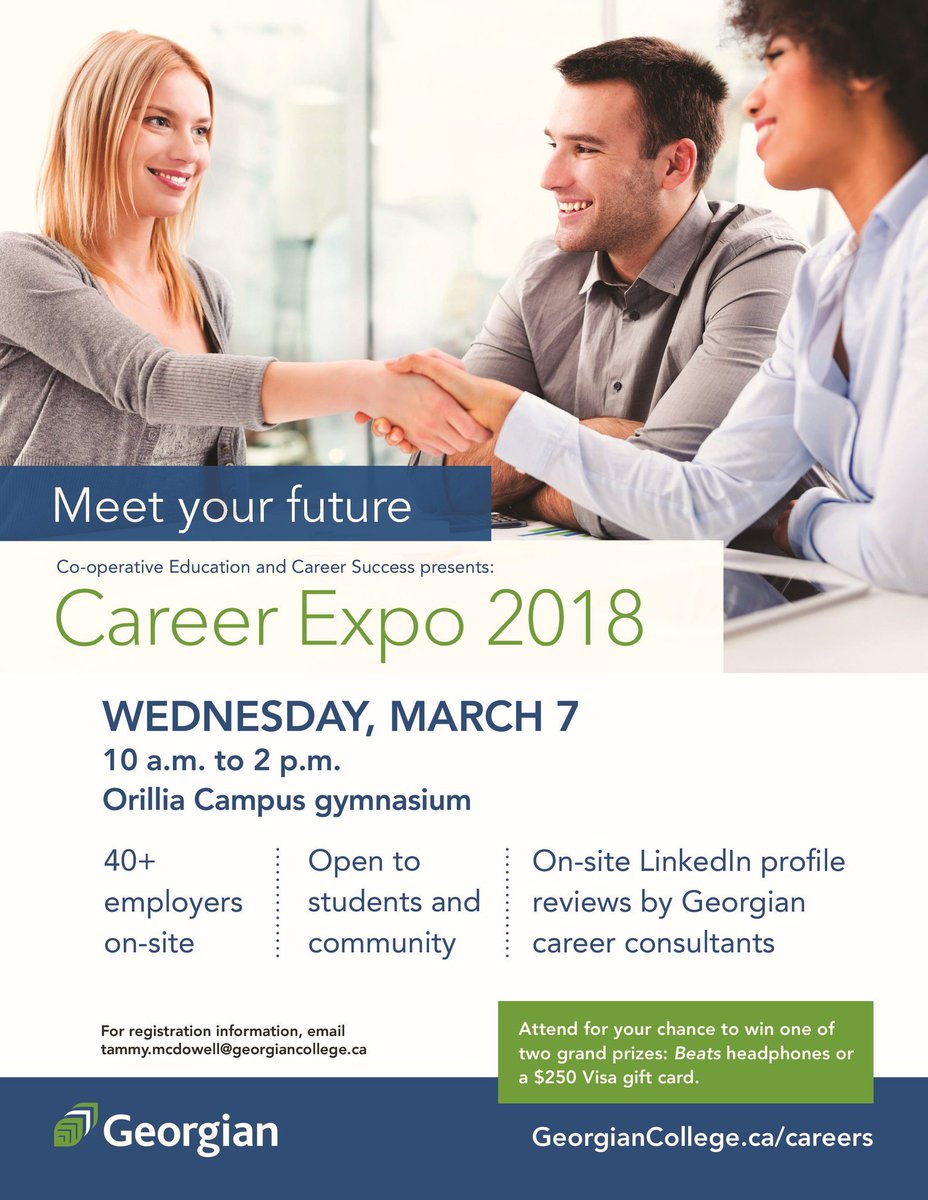 simcoecountyEDO's tweet photo. Meet Your Future with @georgiancollege https://t.co/O4VhMbNU21