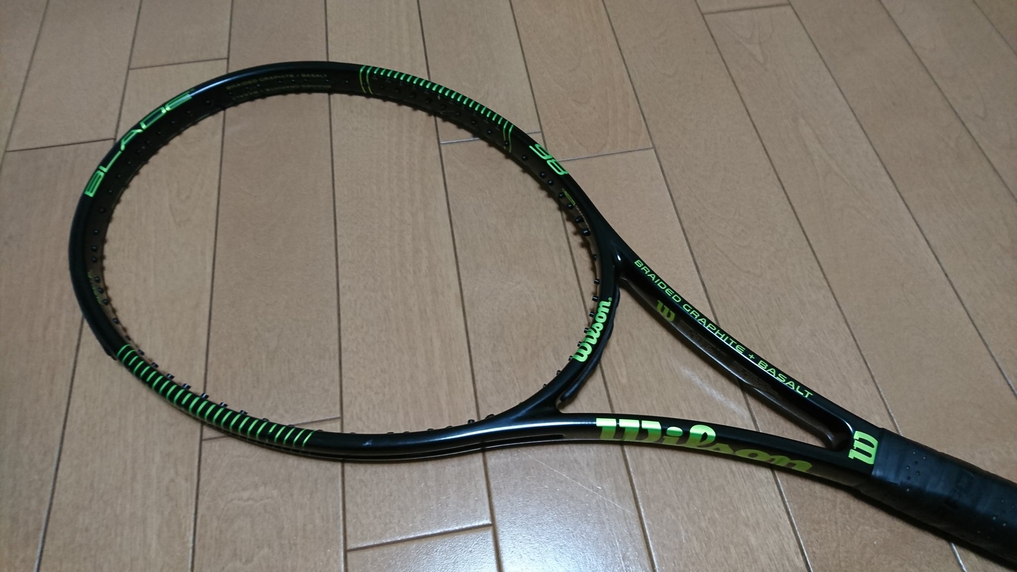 モダン ウィルソンプロ ストックテニスラケットh22を入手 ブレードのペイントジョブ しかもストリングパターンが16 19 フレームが完全ボックス形状 プレーするのが楽しみ テニス プロストック ウィルソン テニスラケット T Co モダン ウィルソンプロ ストックテニスラケットh22を入手 ブレードのペイントジョブ しかもストリングパターンが16 19 フレームが完全ボックス形状 プレーするのが楽しみ テニス プロストック ウィルソン テニスラケット T Co