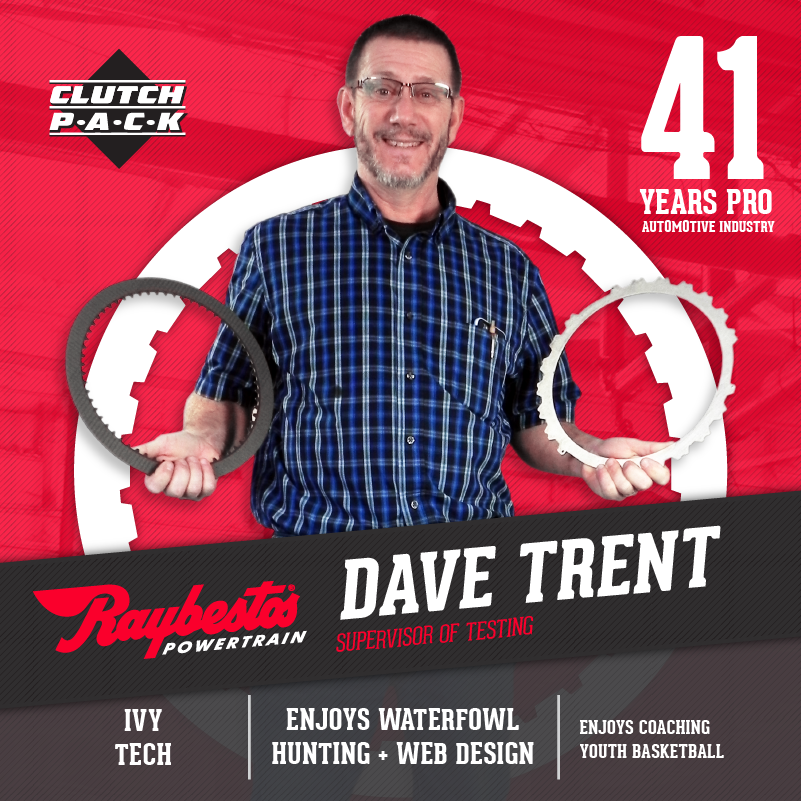 RaybestosPower's tweet photo. Meet Dave, our Tech Center's testing supervisor. He runs our products thru grueling tests to make sure we deliver the best! #RaybestosPower https://t.co/z7Iw4MWtuM
