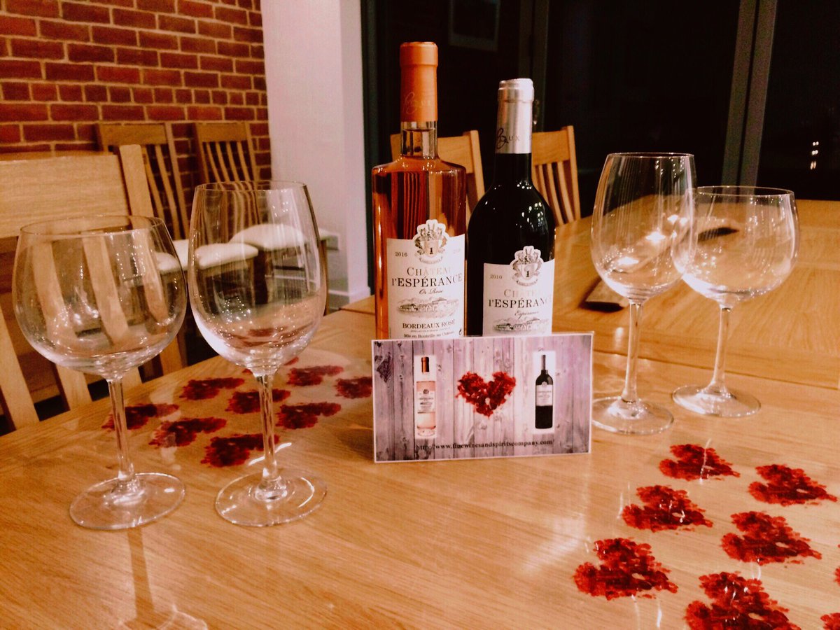FWASCompany's tweet photo. ❤️❤️❤️ Valentine's is coming! Treat your loved one to a beautifully crafted wine Rosé or Espérance the colour of love! ❤️❤️❤️ https://t.co/nWTrbIQnmB