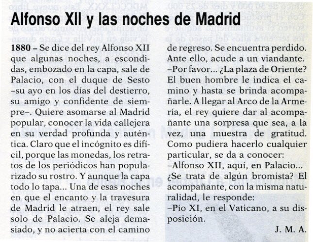 Curiosa noticia que acabo de encontrarme.