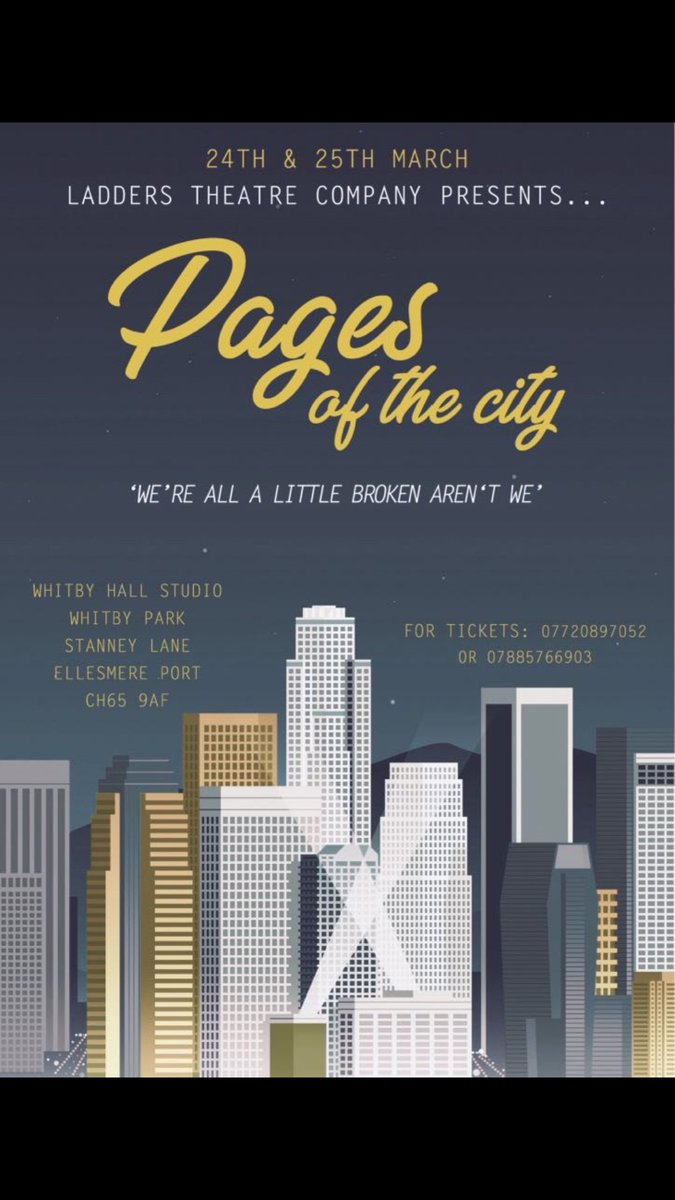 Next production please come and support us #theatre