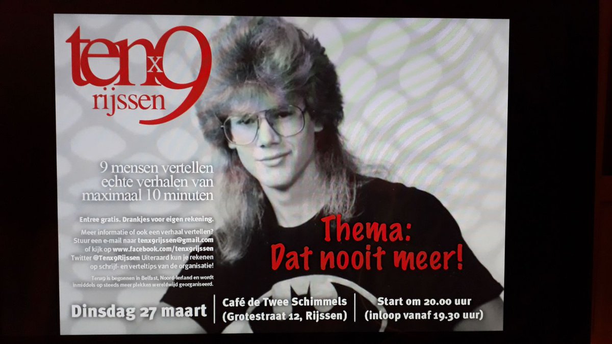 We zijn er weer!!! 27 maart bij <a href="/DeTweeSchimmels/">Carolien Jansen</a> Ook een mooi verhaal?? Meld je aan door een pb. #story #datnooitmeer