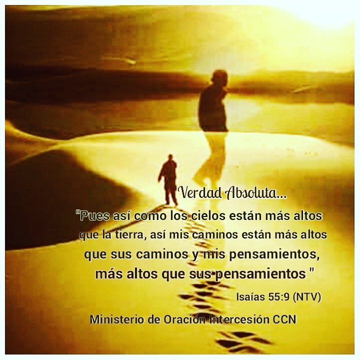 Pr_LuisMartinez's tweet photo. "Pues así como los cielos están más altos que la tierra, así mis caminos están más altos que sus caminos..." Isaías 55:9 #CCN https://t.co/cysx0MK2w7